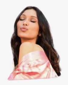 #bellahadid #kiss #victoriasecret #model #png #tumblr - Bella Hadid Transparent Png, Png Download, Transparent PNG