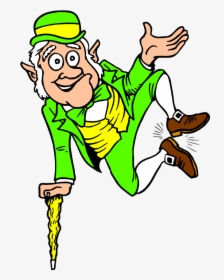 St Patrick S Day Letter From Leprechaun - Leprechaun Coloring Pages, HD Png Download, Transparent PNG