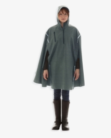 Tf Green, High Performance Rain Cape By Cleverhood - Cape, HD Png Download, Transparent PNG