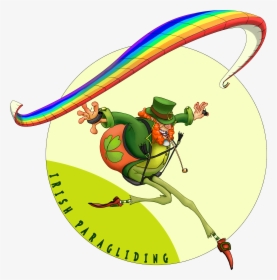 Transparent Paragliding Png - Leprechaun Paragliding, Png Download, Transparent PNG