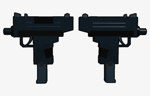 Dual Uzis - Double Cartoon Lil Uzi Gun Png, Transparent Png, Transparent PNG