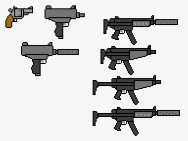 Mp5 Drawing, HD Png Download , Transparent Png Image - PNGitem