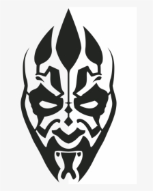 Darth Maul Clipart , Png Download - Darth Maul Face Pattern, Transparent Png, Transparent PNG