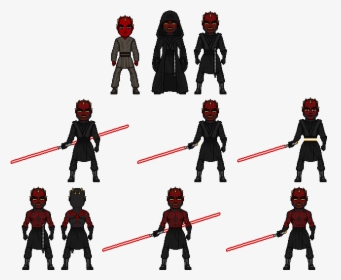 Darth Maul By Theo Kyp Serenno - Action Figure, HD Png Download, Transparent PNG