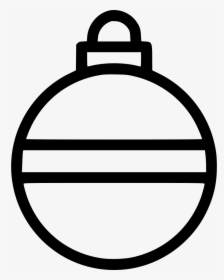 Christmas Ball - Christmas Ball Icon Png, Transparent Png, Transparent PNG