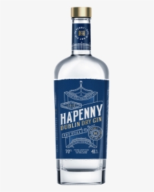 Hapenny Gin Bottle - Ha Penny Gin, HD Png Download, Transparent PNG