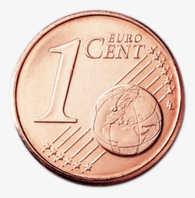 Coin Clipart One Penny - Irish 1 Cent Coin, HD Png Download, Transparent PNG