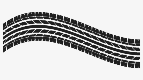 Transparent Tire Tread Png - Clip Art Tire Tracks, Png Download, Transparent PNG