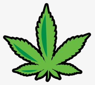 Leaf Weed Magnet - Transparent Background Marijuana Clip Art, HD Png Download, Transparent PNG