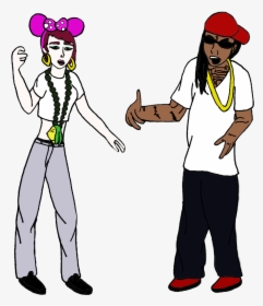 Lil Wayne Archives - Gucci Hat Cartoon, HD Png Download, Transparent PNG