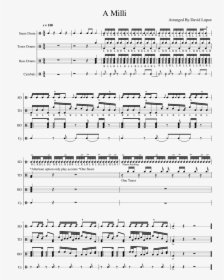A Milli Cadence-lil Wayne - Virtuous Pope Piano Sheet Music, HD Png Download, Transparent PNG