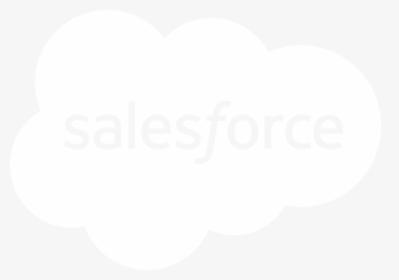 Salesforce Logo White Transparent, HD Png Download, Transparent PNG