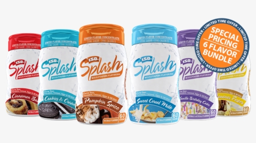 Milk Splash Flavors - Convenience Food, HD Png Download, Transparent PNG