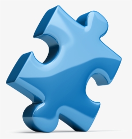 Blue Puzzle Piece Png , Png Download - Jigsaw Puzzle Png Logo, Transparent Png, Transparent PNG