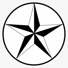 Texas Star Clip Art - Black And White Stars, HD Png Download, Transparent PNG