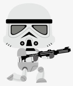 Stormtrooper Clipart Transparent Guns Star Wars Frames - Star Wars Clipart Stormtrooper, HD Png Download, Transparent PNG