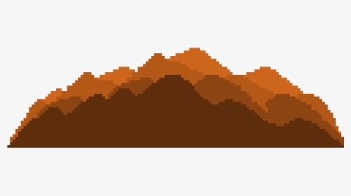 Pixel Art Mountain Png, Transparent Png, Transparent PNG
