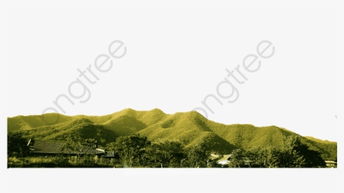 Mountain Scenery Hill - Hill, HD Png Download, Transparent PNG