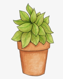 Pot Plant Clip Art, HD Png Download, Transparent PNG