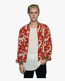 Justin Bieber Png By Amberbey - Justin Bieber Red Jacket, Transparent Png, Transparent PNG