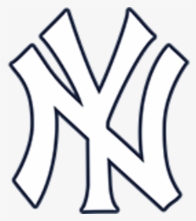 White Yankees Logo 4 By Erin - New York Yankees Logo Transparent, HD Png Download, Transparent PNG