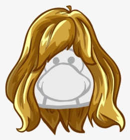 Club Penguin Wiki - Club Penguin Girls Hair, HD Png Download, Transparent PNG
