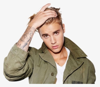 Justin Bieber Green Jacket Png Image - Justin Bieber, Transparent Png, Transparent PNG