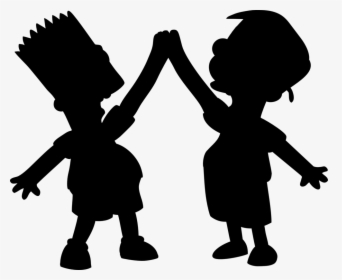 Silhouette Drawing Stock Photography Holding Hands - Png Mattel Logo, Transparent Png, Transparent PNG