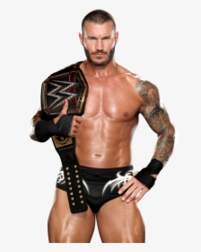 Randy Orton Wwe Championship , Png Download - Randy Orton Wwe Champion 2013, Transparent Png, Transparent PNG
