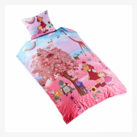Single Bedsheet Lotte And The Cherry Blossom Tree - Lotte Voodipesu, HD Png Download, Transparent PNG
