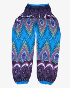 Blue Flare Harem Pants From Bohemian Island - Pattern, HD Png Download, Transparent PNG