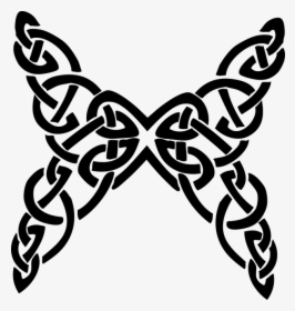 Butterfly, Celtic Knot, Decorative, Ornamental - Celtic Knot Butterfly, HD Png Download, Transparent PNG