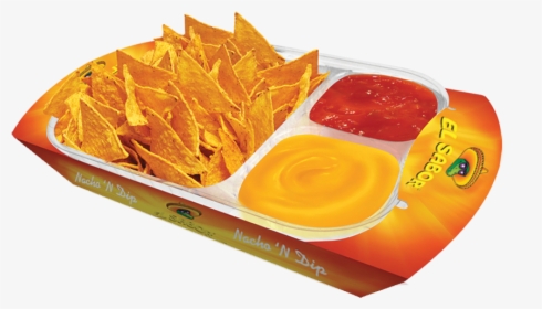 Tray W/ Dbl Lid View Product - Nachos Tray With Dips, HD Png Download, Transparent PNG