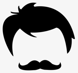 Male Hair Of Head And Face Shapes Comments - Mens Hair Clipart Png, Transparent Png, Transparent PNG