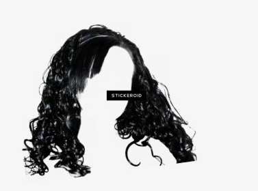 Clip Art , Png Download - Black Curly Hair Png, Transparent Png, Transparent PNG