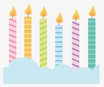 Romantic Candle Birthday - Illustration, HD Png Download, Transparent PNG
