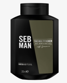 Seb Man The Multitasker Hair, Beard & Body Wash - Seb Man The Purist, HD Png Download, Transparent PNG