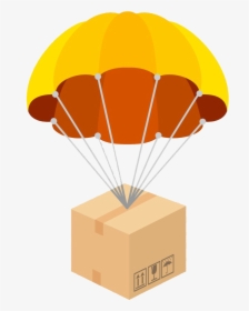 Parachute Png Clipart - Parachute Packages, Transparent Png, Transparent PNG