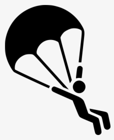 Parachute - Parachute Icon Png, Transparent Png, Transparent PNG