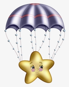 Transparent Parachute Clipart - Estrellas Animadas, HD Png Download, Transparent PNG