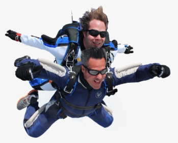 Tandem-skydiving - Skydiving Png, Transparent Png, Transparent PNG