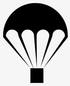 Parachute - White Air Drop Png, Transparent Png, Transparent PNG