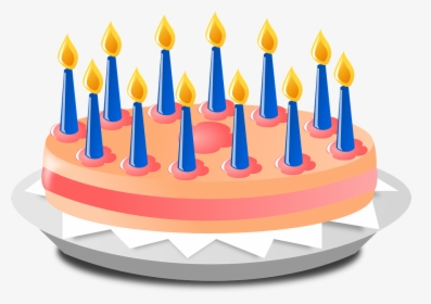 Birthday Cake, Candles, Anniversary, Cake, Event - Birthday Cake Animated Png, Transparent Png, Transparent PNG