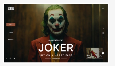 Joker 2019 Wallpaper Pc, HD Png Download, Transparent PNG