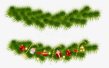 Free Png Transparent Christmas Pine Garlands Png - Christmas Garland Clear Background, Png Download, Transparent PNG