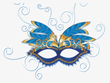 Transparent Masquerade Mask Png - Transparent Png Blue Masquerade Mask, Png Download, Transparent PNG