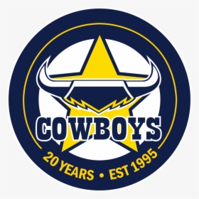 Transparent Cowboys Logo Png - Cowboys North Queensland Logo, Png Download, Transparent PNG