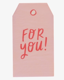 Holiday Gift Tag Napkin      Data Rimg Lazy   Data - Paper, HD Png Download, Transparent PNG