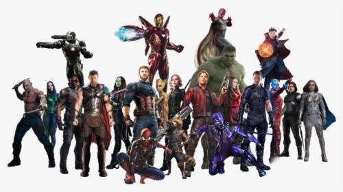 The Avengers Png - Infinity War Avengers Png, Transparent Png, Transparent PNG