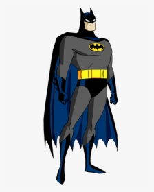 Batman Clipart Justice League Character - Animated Batman, HD Png Download, Transparent PNG